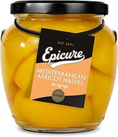 Epicure Apricot Halves In Syrup Jar 540g