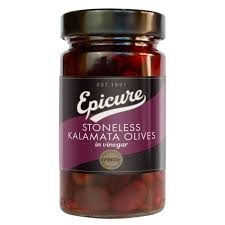 Epicure Stoneless Kalamata Olives 290g