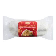 Kuchenmeister Festive Marzipan Orange Stollen Cello Medium 499g