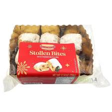 Kuchenmeister Luxury Marzipan Stollen Bites Red Label Cello 349g