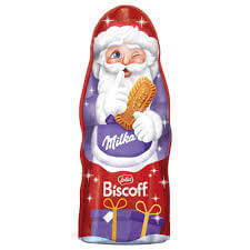 Milka Hollow Santa Biscoff 95g
