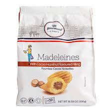Un Gourmand A Paris Hazelnut Filled Madeleines Bag 250g