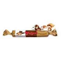 Vergani Extra Dark Chocolate Coated Soft Almond Nougat Twist 99g