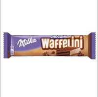 Milka Waffelini Chocomax with Alpen Milk Chocolate Dipped and Cocoa Cream 31g