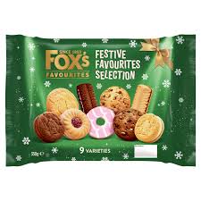 Foxs Festive Selection Biscuits Pack 350g