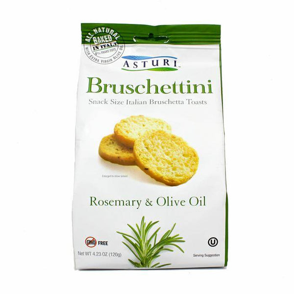 Asturi Bruschettini Rosemary and Olive Oil 120g