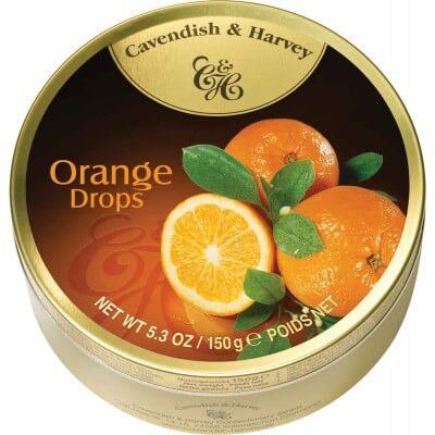 Cavendish and Harvey Orange Fruit Drops 150g