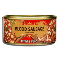 Geiers Blood Sausage, Made with Pork and Beef Blood 184g