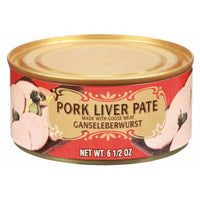 Geiers Pork Liver Pate with Goose Meat, A Rich and Creamy Liver Pate Full of Pork Spices and Goose Meat. Spead and Serve 184g