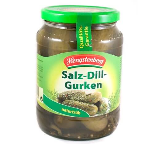 Hengstenberg Salty Dill Pickles 650g