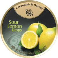 Cavendish and Harvey Sour Lemon Fruit Drops 150g