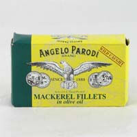 Angelo Parodi Selected and Hand Packed Mackerel Fillets in Olive Oil 125g