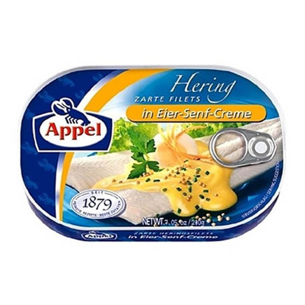 Appel Tender Herring Filets in Mustard Egg Cream 200g