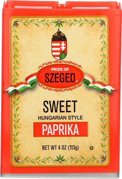 Pride of Szeged Hungarian Sweet Paprika Tin, sweet delicacy 113g