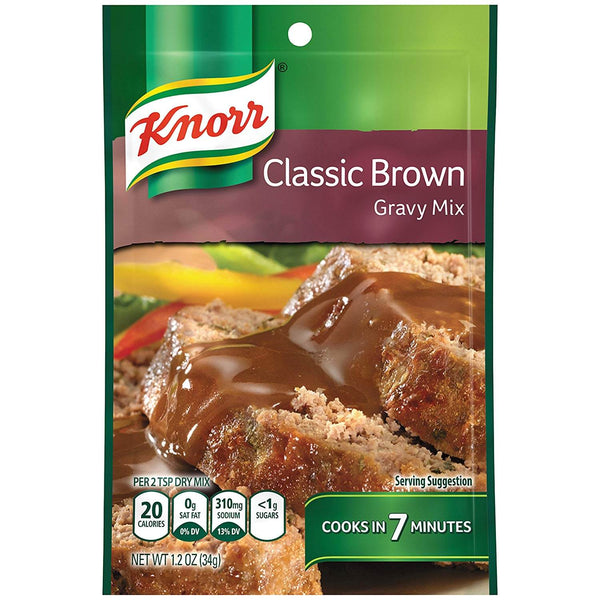 Knorr Classic Brown Gravy Mix 34g