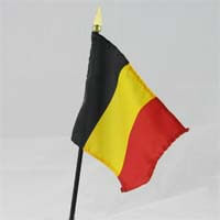 International Brands Flag Belgium 4" X 6" 30g