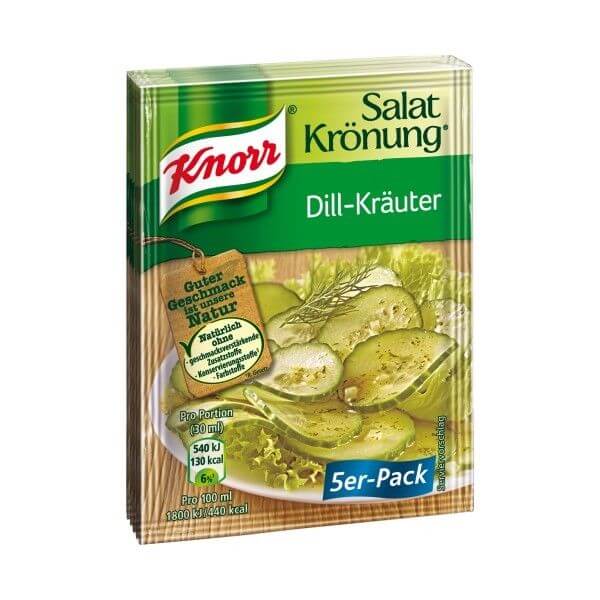 Knorr Dill Salad Dressing Sachets 45g