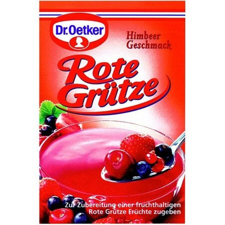 Dr Oetker Raspberry Jelly Dessert Mix (Pack of Three) 120g