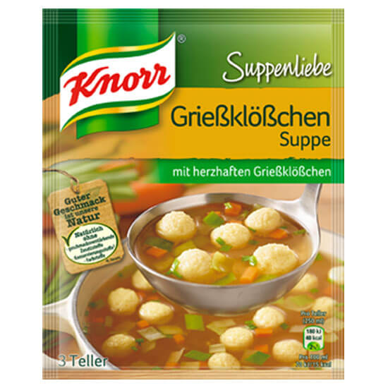 Knorr Vegetable Broth with Semolina Dumplings 36g
