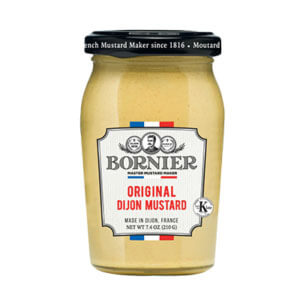 Bornier Original Dijon Mustard Made in Dijon France 210g