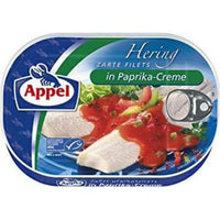 Appel Herring Zarte Filets in Paprika Creme 200g