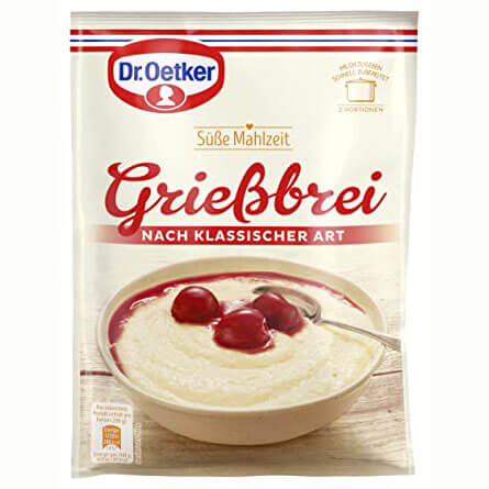 Dr Oetker Semolina Porrige 92g