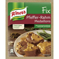 Knorr Fix Pepper Cream Sauce for Pork or Turkey 35g