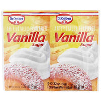 Dr Oetker Artificially Flavoured Vanilla Sugar (Pack of Six) 54g