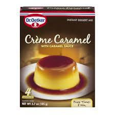 Dr Oetker Creme Caramel Instant Dessert, Serves 4 105g