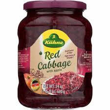 Kuehne Red Cabbage with Apple 680g