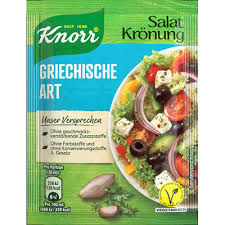 Knorr Salatkroenung Griechische Art Salad Dressing Sachets (Pack of 5) 45g