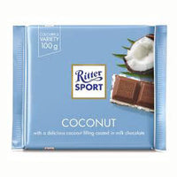 Ritter Sport Milk Chocolate with Coconut 100g