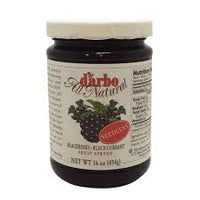 D Arbo Fruit Seedless Black Currant and Blackberry Spread Prepared According to Secret Traditional Austrian Recipes 454g