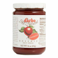 D Arbo Rosehip Seedless Fruit Spread, Prepared According to Secret Traditional Austrian Recipes 454g