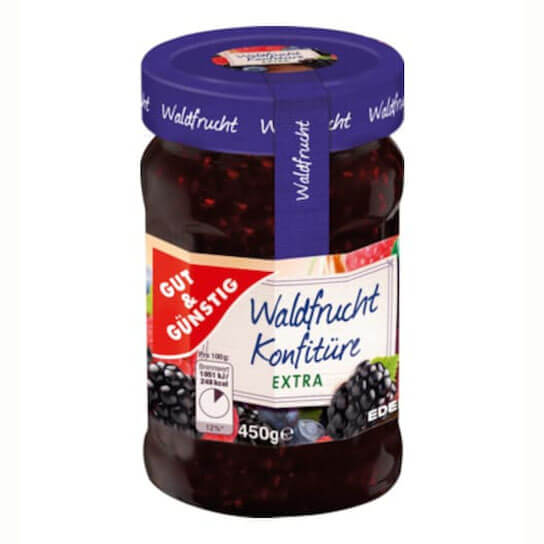 Gut and Gunstig Konfituere Extra Waldfrucht 450g