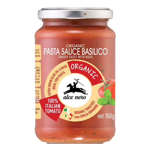 Alce Nero Organic Tomato Sauce with Basil 350g
