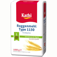 Kathi Roggenmehl Type 1150 - Rye Flour 1kg