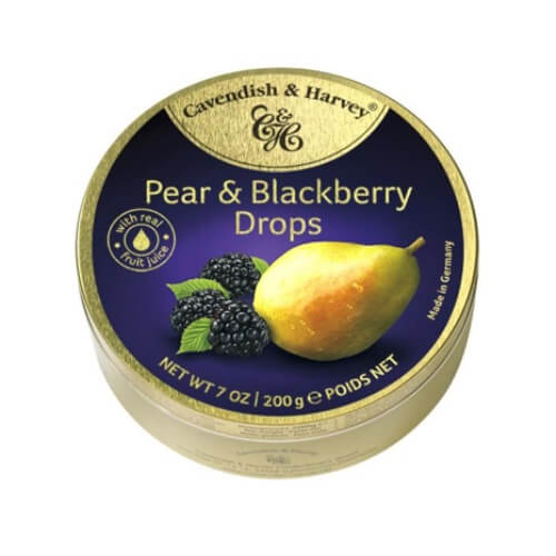 Cavendish Pear Blackberry Fruit Drops 200g